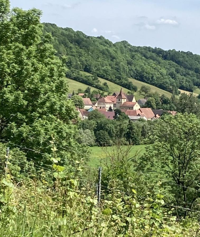 Rose Cottage Im Romantischen Taubertal Adelshofen  Exterior photo